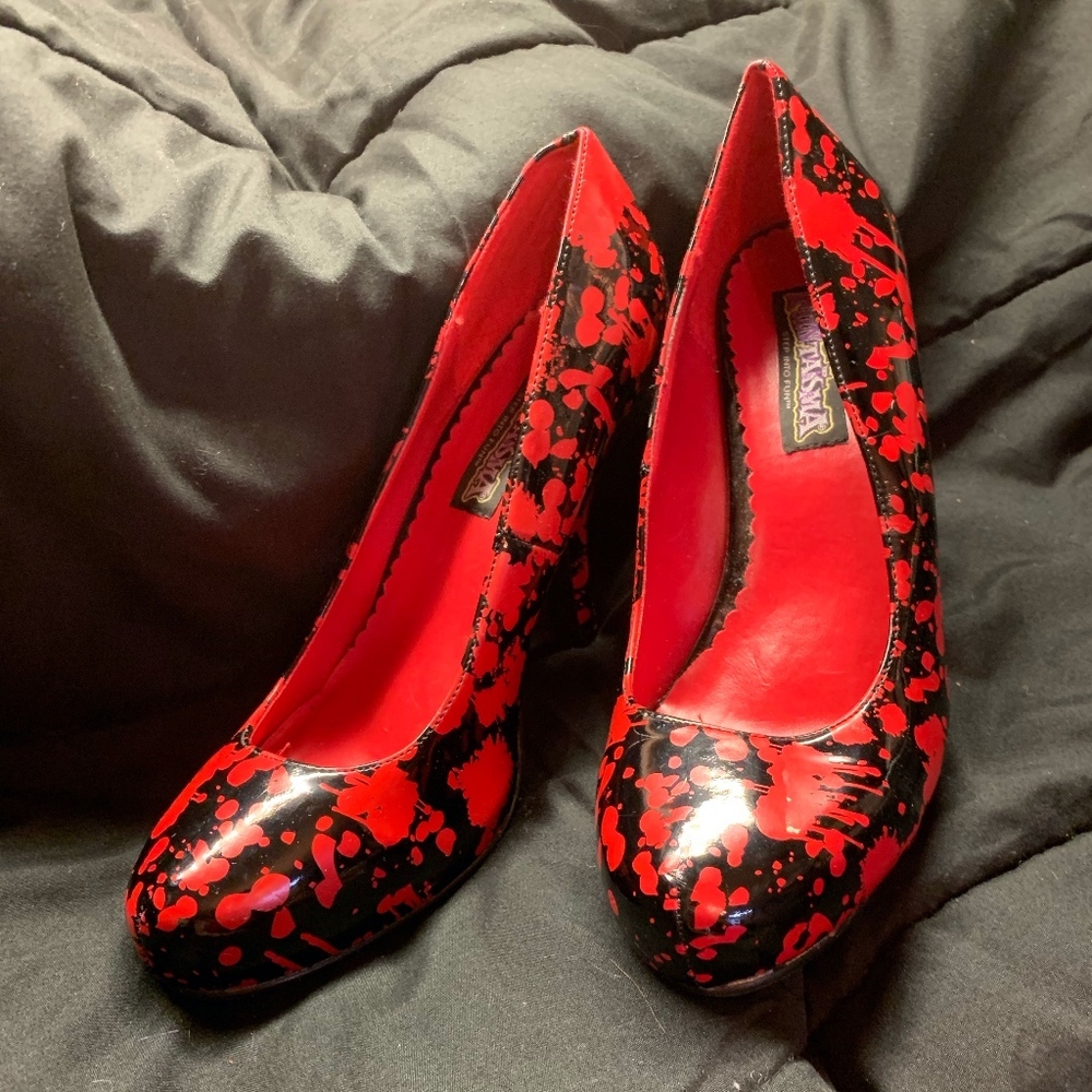 Funtasma Blood Spatter Heels​